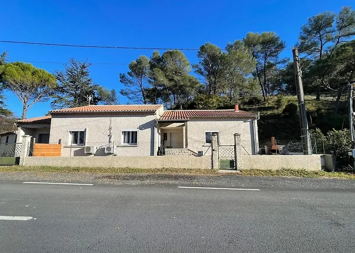 4 Bedroom House And Pool Nyaraló Saint-Hilaire-de-Brethmas